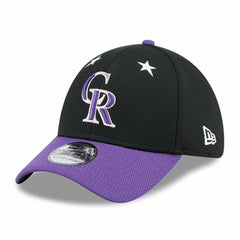 Colorado Rockies 2025 MLB All-Star Game 39THIRTY Flex Hat Black/Purple