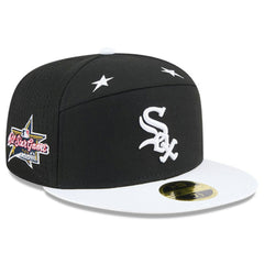 Chicago White Sox 2025 MLB All-Star Game Side Patch 59FIFTY Fitted Hat Black/White