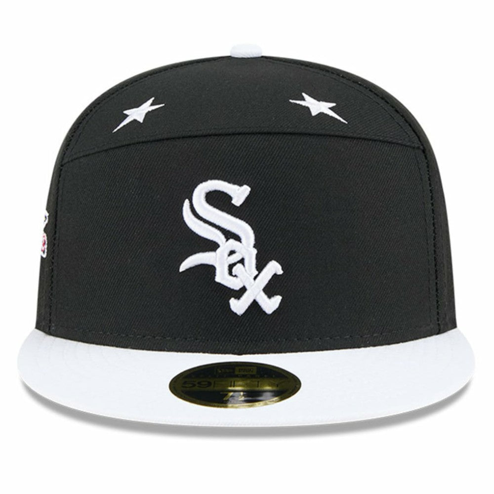 Chicago White Sox 2025 MLB All-Star Game Side Patch 59FIFTY Fitted Hat Black/White