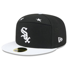 Chicago White Sox 2025 MLB All-Star Game Side Patch 59FIFTY Fitted Hat Black/White