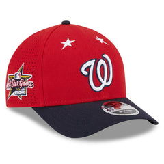 Washington Nationals 2025 MLB All-Star Game 9FORTY M-Crown Adjustable Hat Red/Navy
