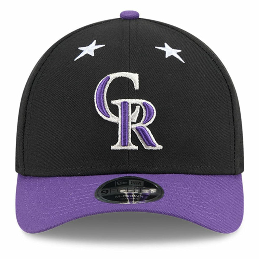 Colorado Rockies 2025 MLB All-Star Game 9FORTY M-Crown Adjustable Hat Black/Purple