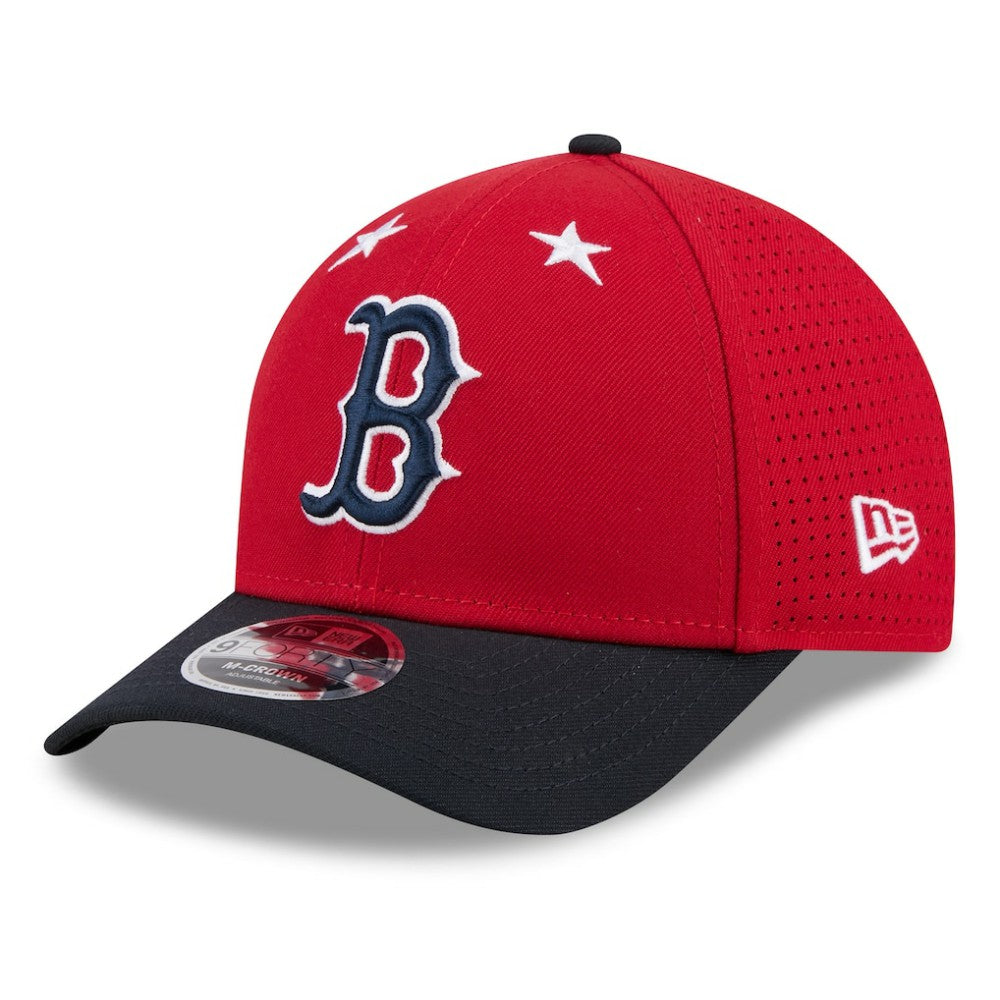 Boston Red Sox 2025 MLB All-Star Game 9FORTY M-Crown Adjustable Hat Red/Navy