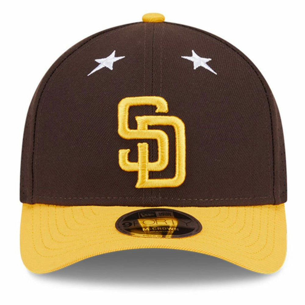 San Diego Padres 2025 MLB All-Star Game 9FORTY M-Crown Adjustable Hat Brown/Gold
