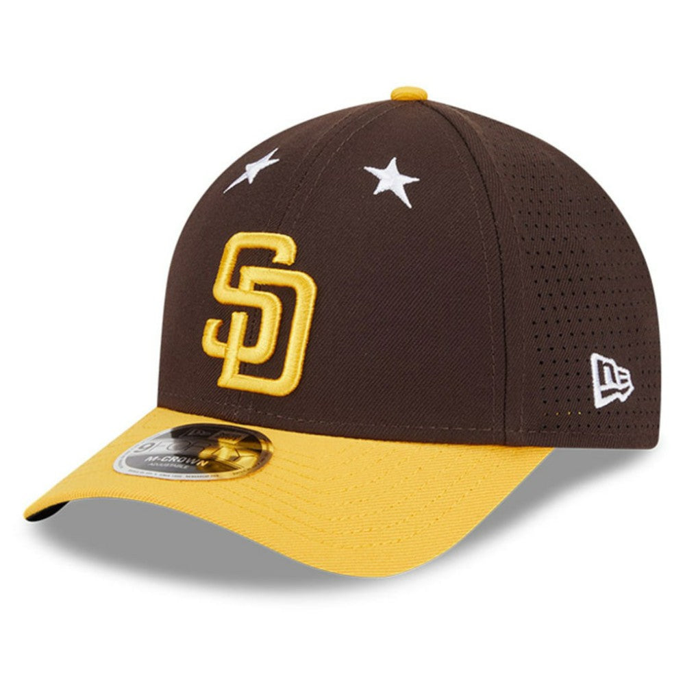 San Diego Padres 2025 MLB All-Star Game 9FORTY M-Crown Adjustable Hat Brown/Gold