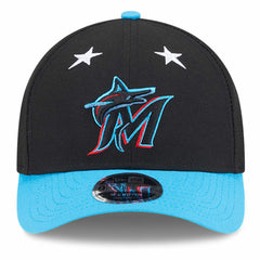 Miami Marlins 2025 MLB All-Star Game 9FORTY M-Crown Adjustable Hat Black/Blue