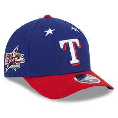 Texas Rangers 2025 MLB All-Star Game 9FORTY M-Crown Adjustable Hat Royal/Red