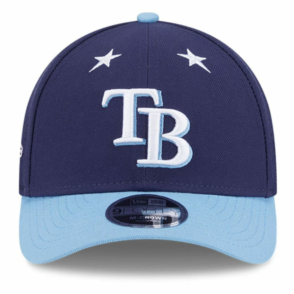 Tampa Bay Rays 2025 MLB All-Star Game 9FORTY M-Crown Adjustable Hat Navy/Light Blue