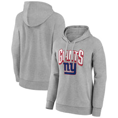 New York Giants Women's Coverage Pullover Hoodie - Gray discount