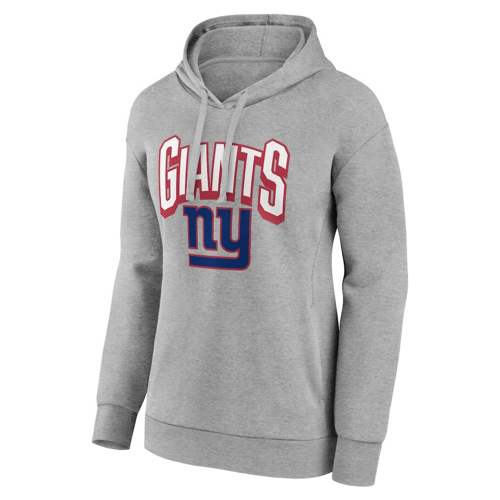 New York Giants Women's Coverage Pullover Hoodie - Gray discount