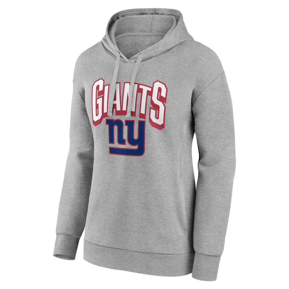 New York Giants Women's Coverage Pullover Hoodie - Gray discount