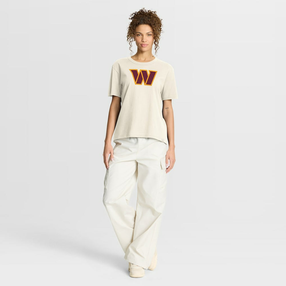 Washington Commanders Women's Dove Legacy T-Shirt - Cream online