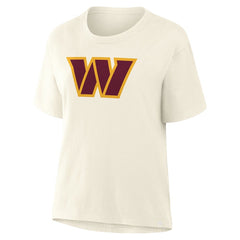 Washington Commanders Women's Dove Legacy T-Shirt - Cream online