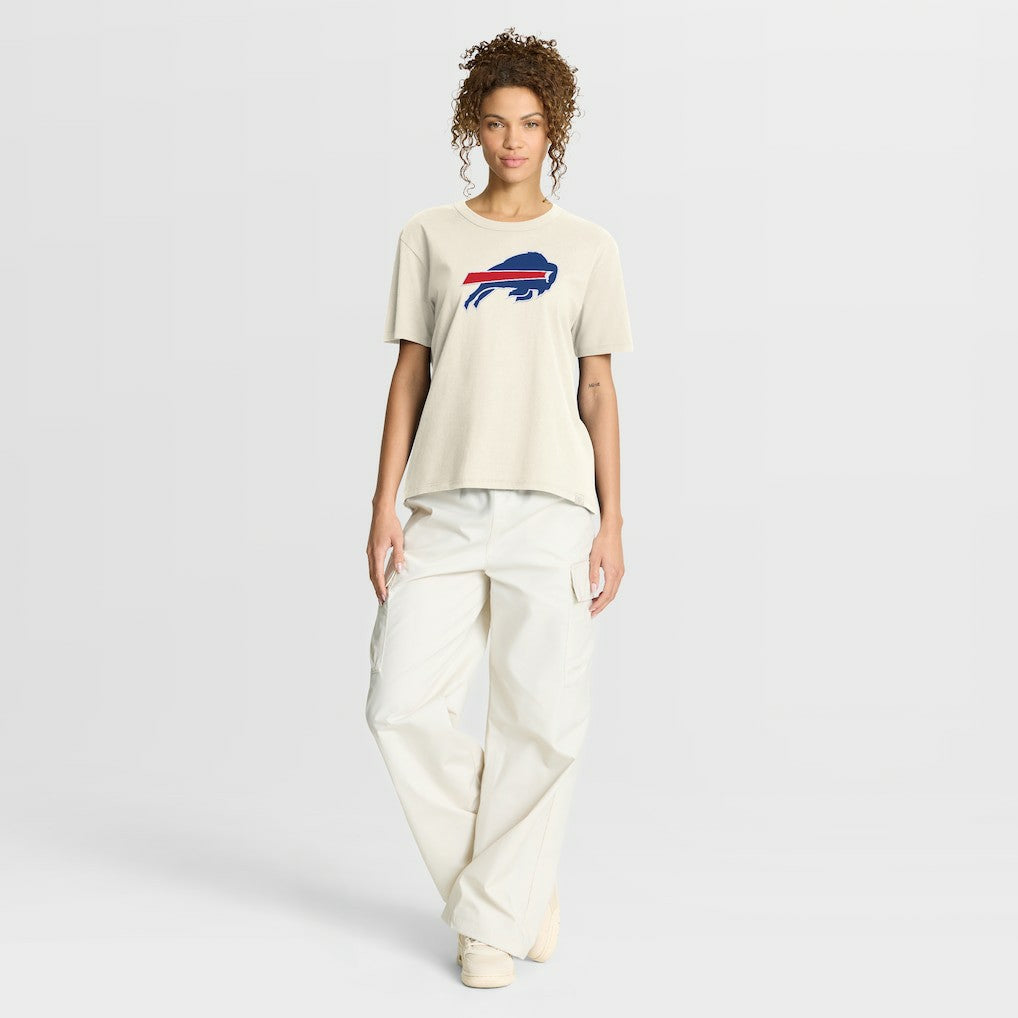 Buffalo Bills Women's Dove Legacy T-Shirt - Cream on sale