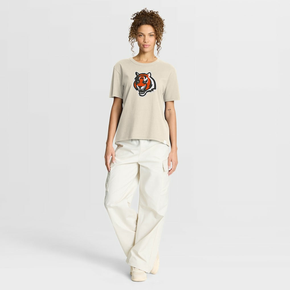 Cincinnati Bengals Women's Dove Legacy T-Shirt - Cream sale