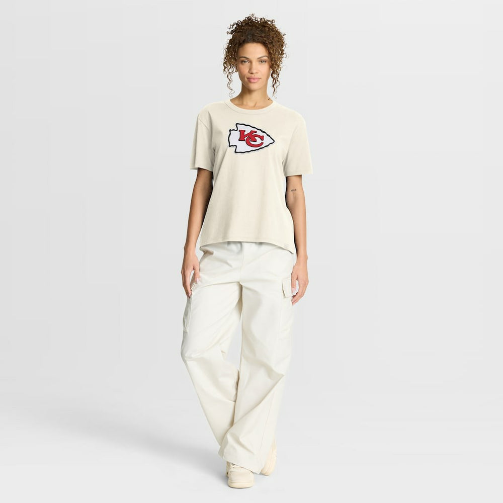 Kansas City Chiefs Women's Dove Legacy T-Shirt - Cream outlet