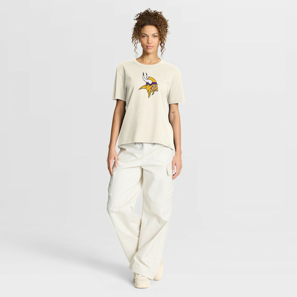 Minnesota Vikings Women's Dove Legacy T-Shirt - Cream outlet