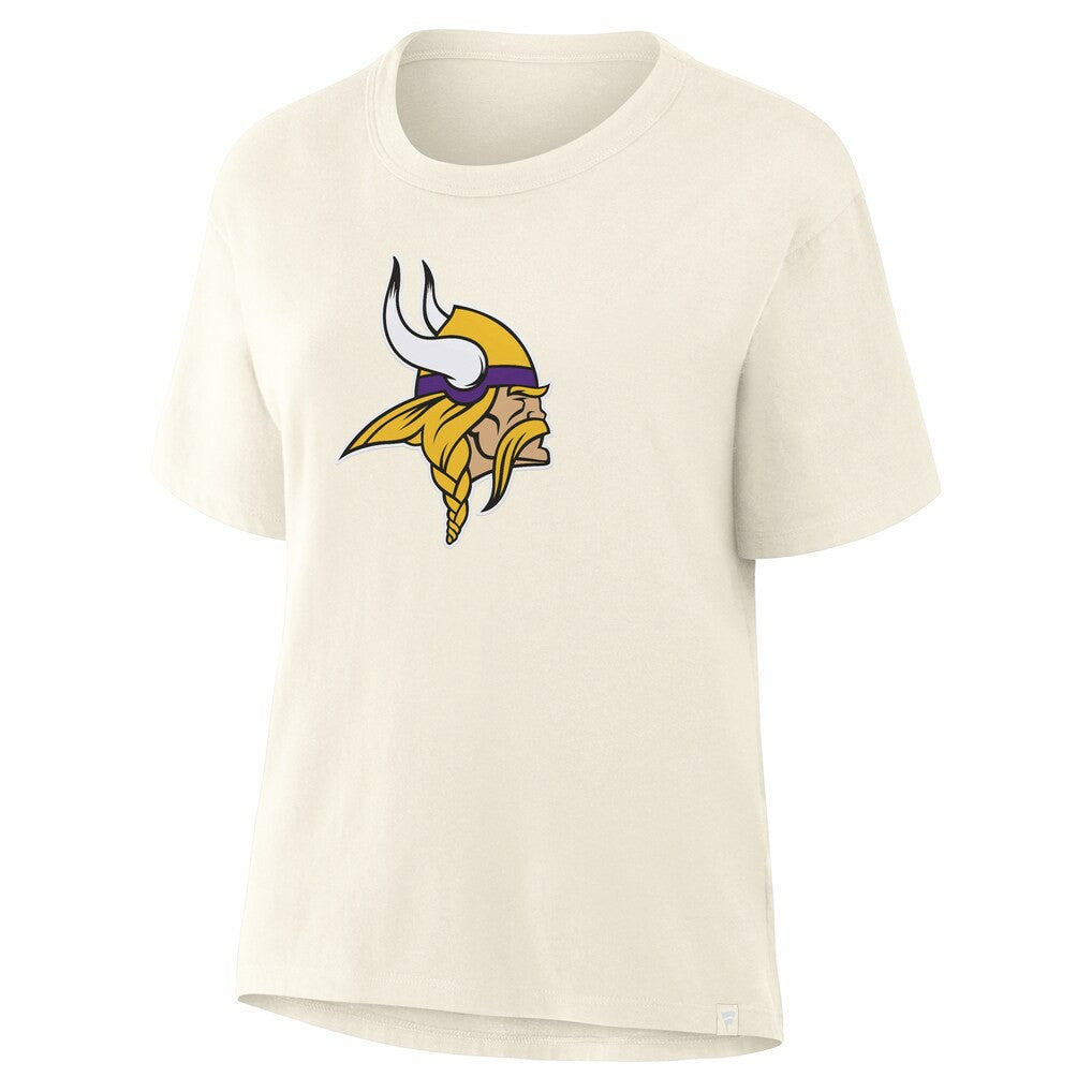 Minnesota Vikings Women's Dove Legacy T-Shirt - Cream outlet
