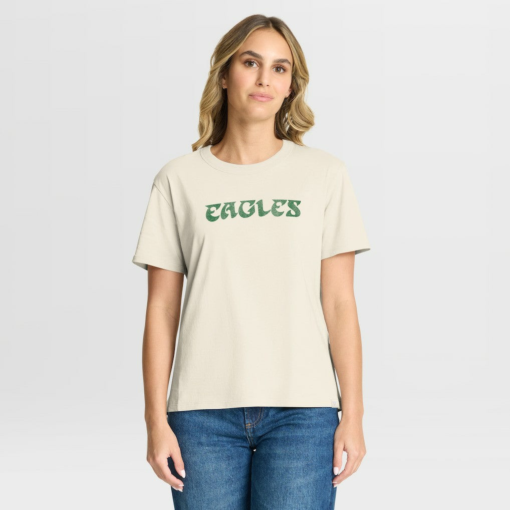 Philadelphia Eagles Women's Dove Legacy T-Shirt - Cream for sale
