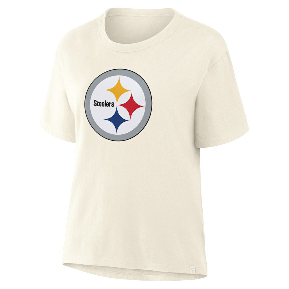 Pittsburgh Steelers Women's Dove Legacy T-Shirt - Cream outlet
