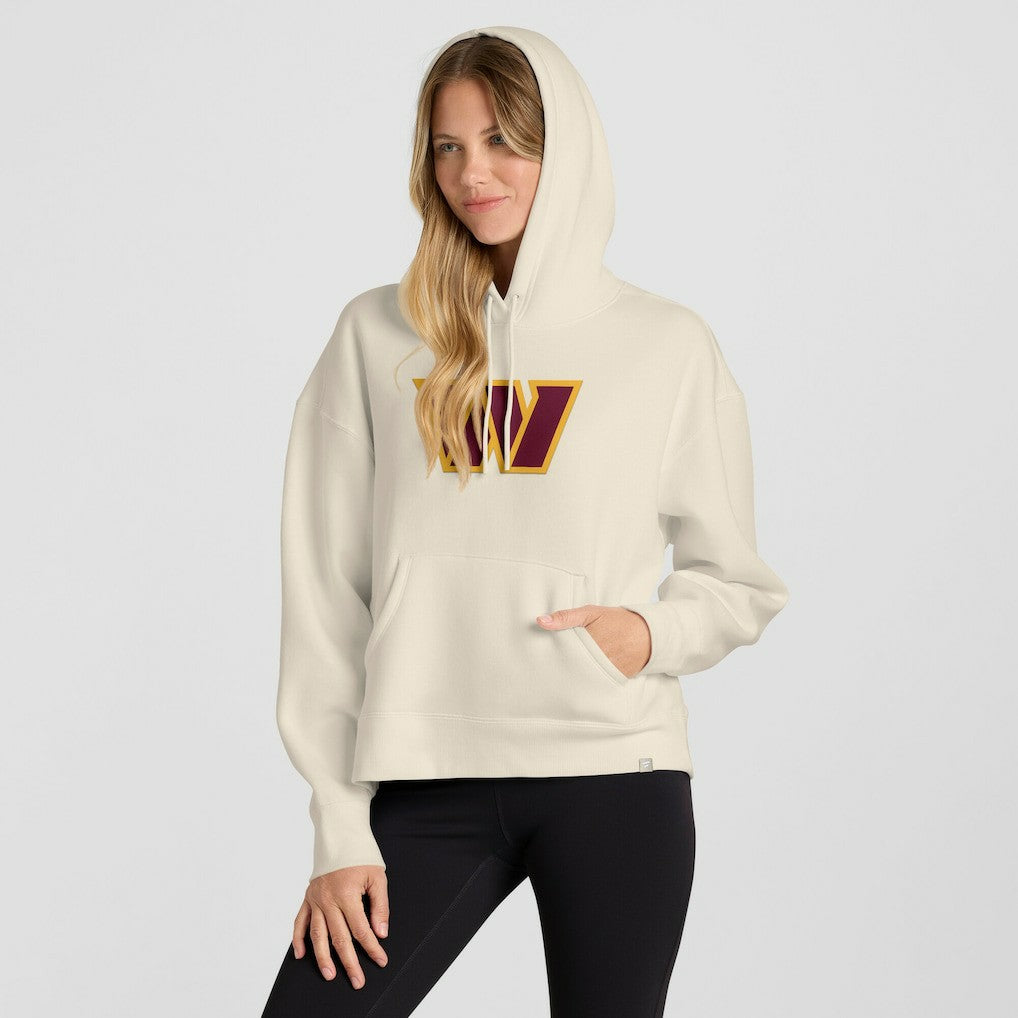 Washington Commanders Women's Dove Legacy Pullover Hoodie - Cream online