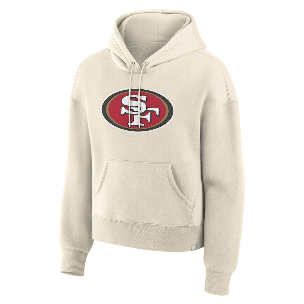 San Francisco 49ers Women's Dove Legacy Pullover Hoodie - Cream online