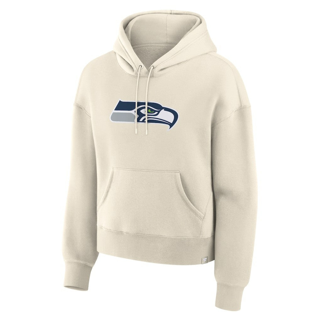 Seattle Seahawks Women's Dove Legacy Pullover Hoodie - Cream outlet