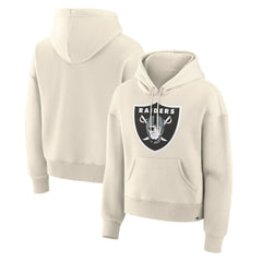 Las Vegas Raiders Women's Dove Legacy Pullover Hoodie - Cream for sale
