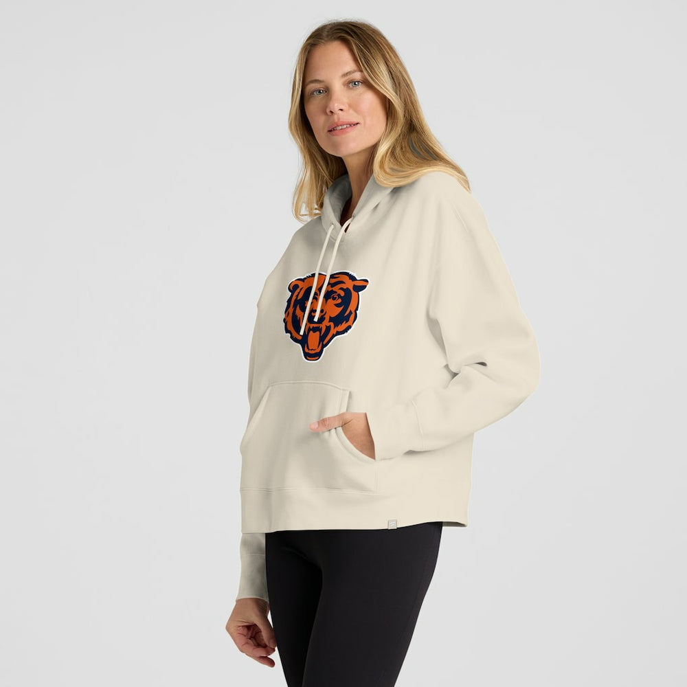 Chicago Bears Women's Dove Legacy Pullover Hoodie - Cream for sale
