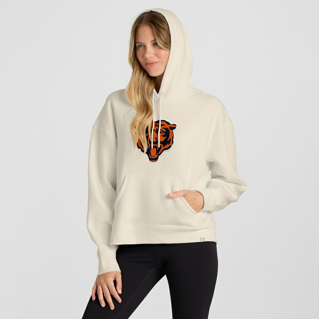 Chicago Bears Women's Dove Legacy Pullover Hoodie - Cream for sale