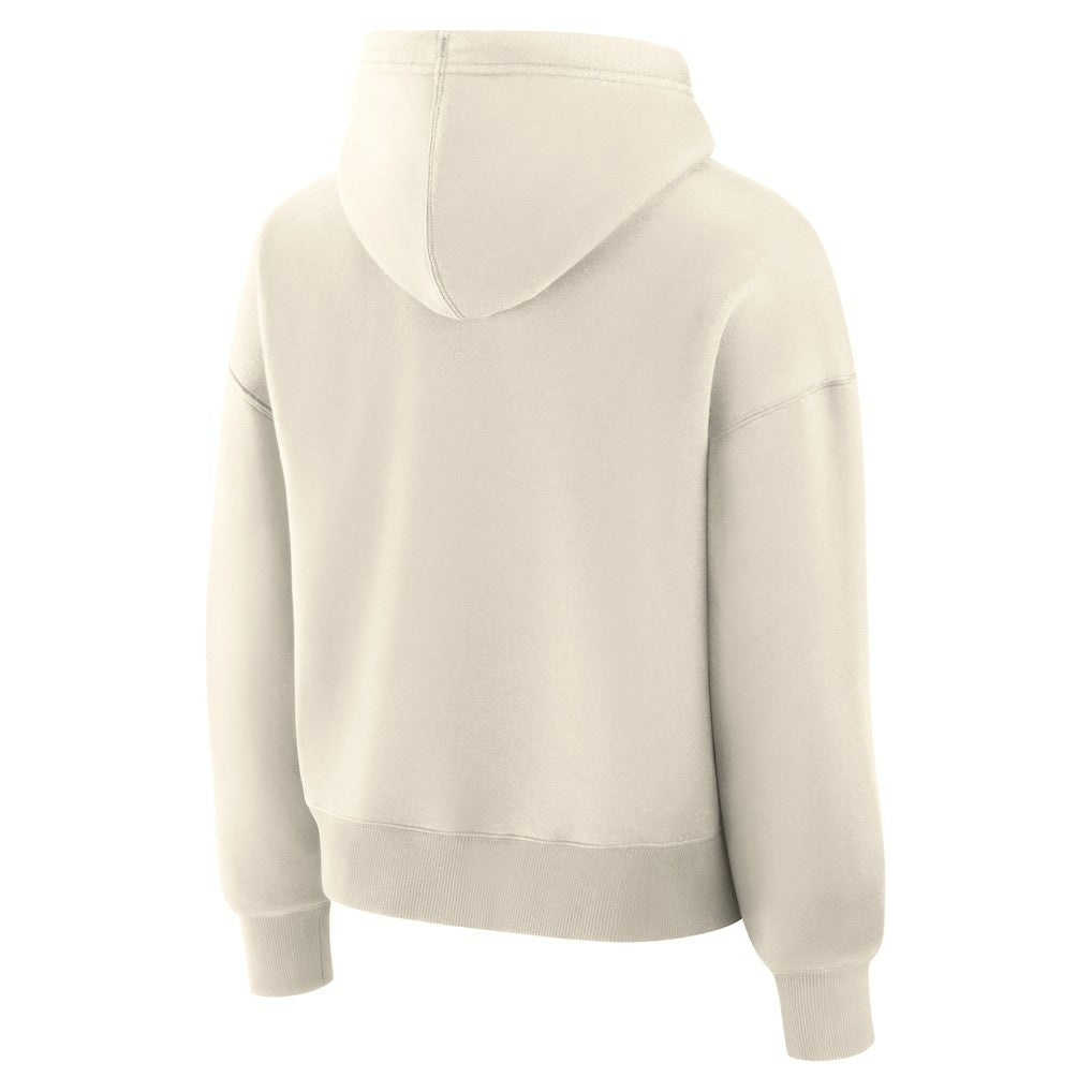 Cleveland Browns Women's Dove Legacy Pullover Hoodie - Cream cheap