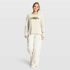 Jacksonville Jaguars Women's Dove Legacy Long Sleeve T-Shirt - Cream outlet