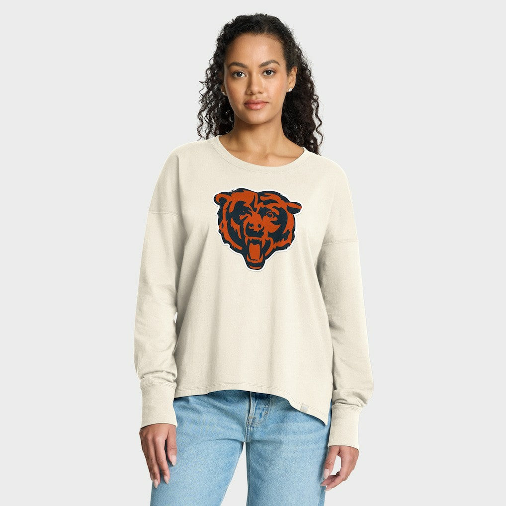 Chicago Bears Women's Dove Legacy Long Sleeve T-Shirt - Cream online