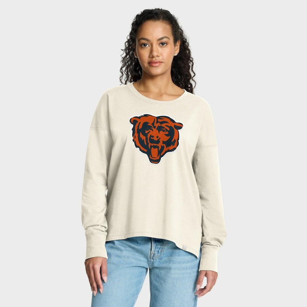 Chicago Bears Women's Dove Legacy Long Sleeve T-Shirt - Cream online