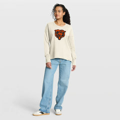 Chicago Bears Women's Dove Legacy Long Sleeve T-Shirt - Cream online