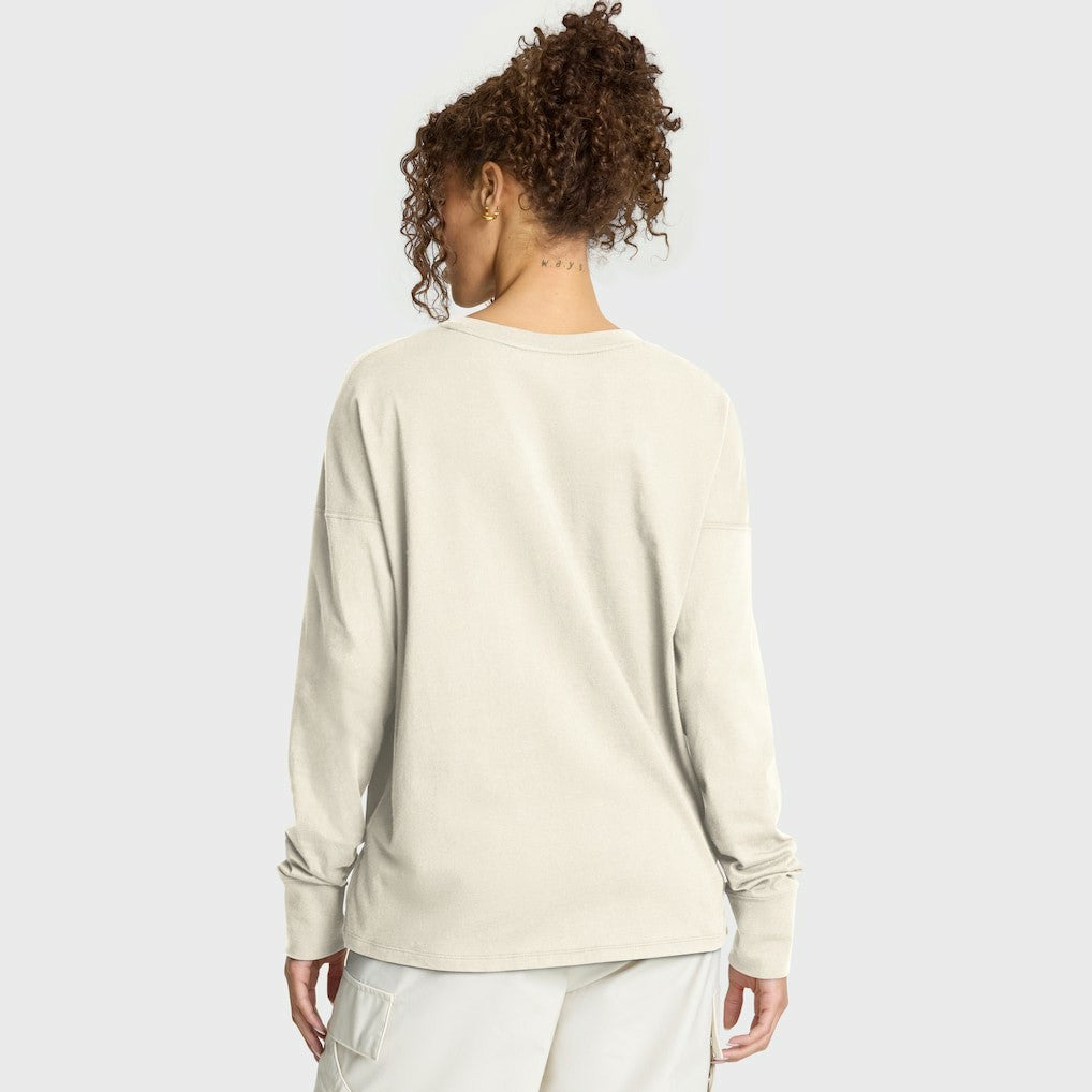 Cincinnati Bengals Women's Dove Legacy Long Sleeve T-Shirt - Cream on sale