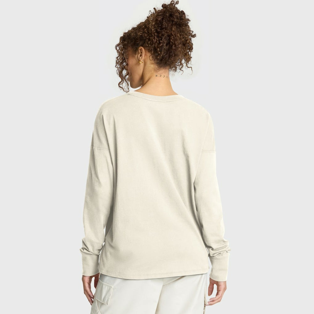 Cincinnati Bengals Women's Dove Legacy Long Sleeve T-Shirt - Cream on sale