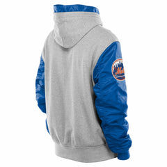 New York Mets x Alpha Industries MA-1 Full-Zip Hoodie Jacket Royal/Grey