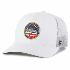 Cleveland Guardians Homage Adjustable Trucker Hat White