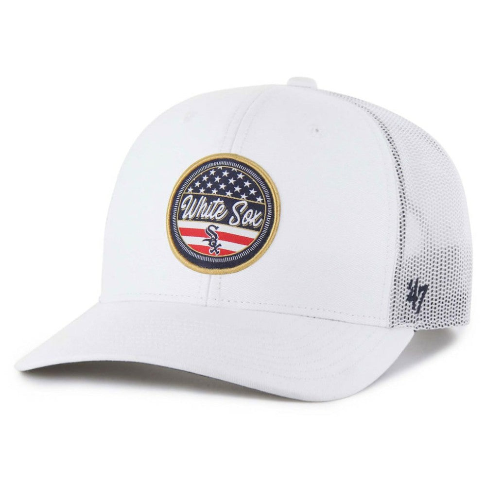 Chicago White Sox Homage Adjustable Trucker Hat White