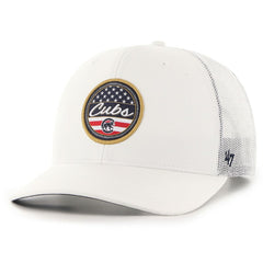 Chicago Cubs Homage Adjustable Trucker Hat White