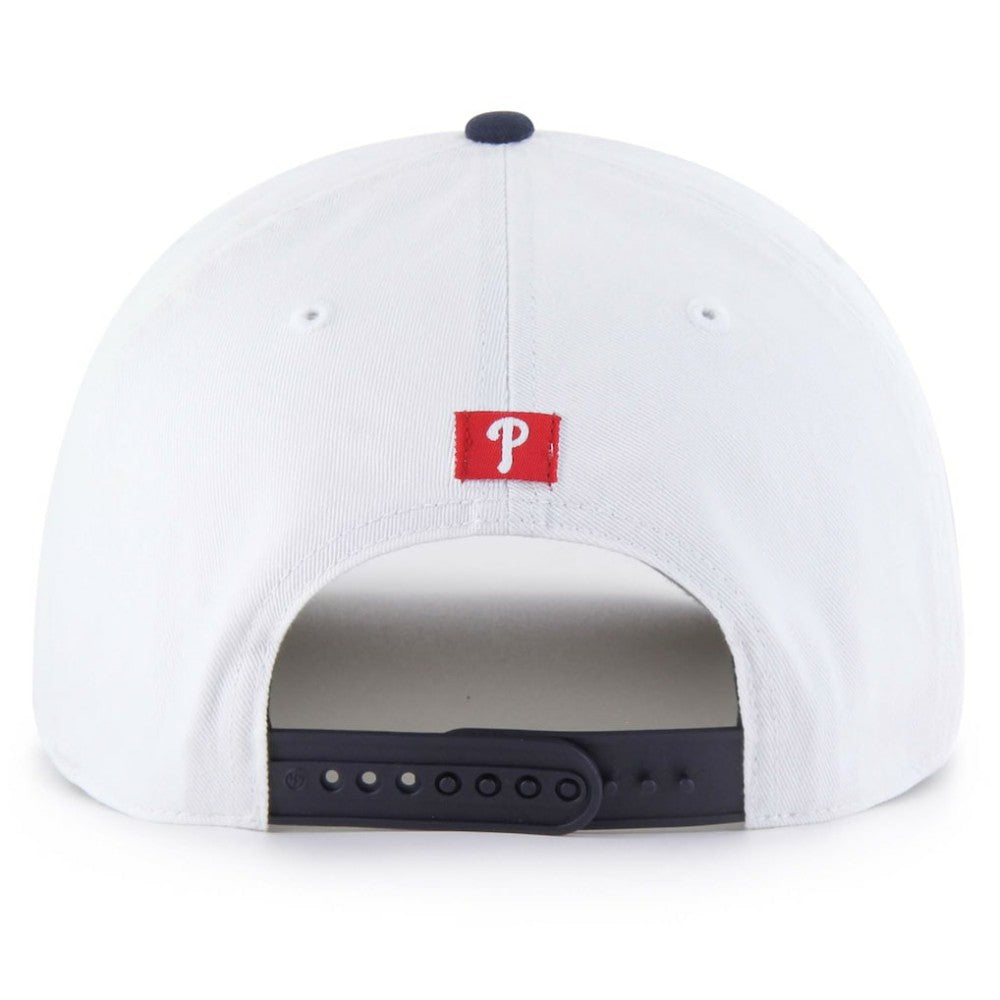 Philadelphia Phillies Patriotic Overhand Hitch Adjustable Hat White