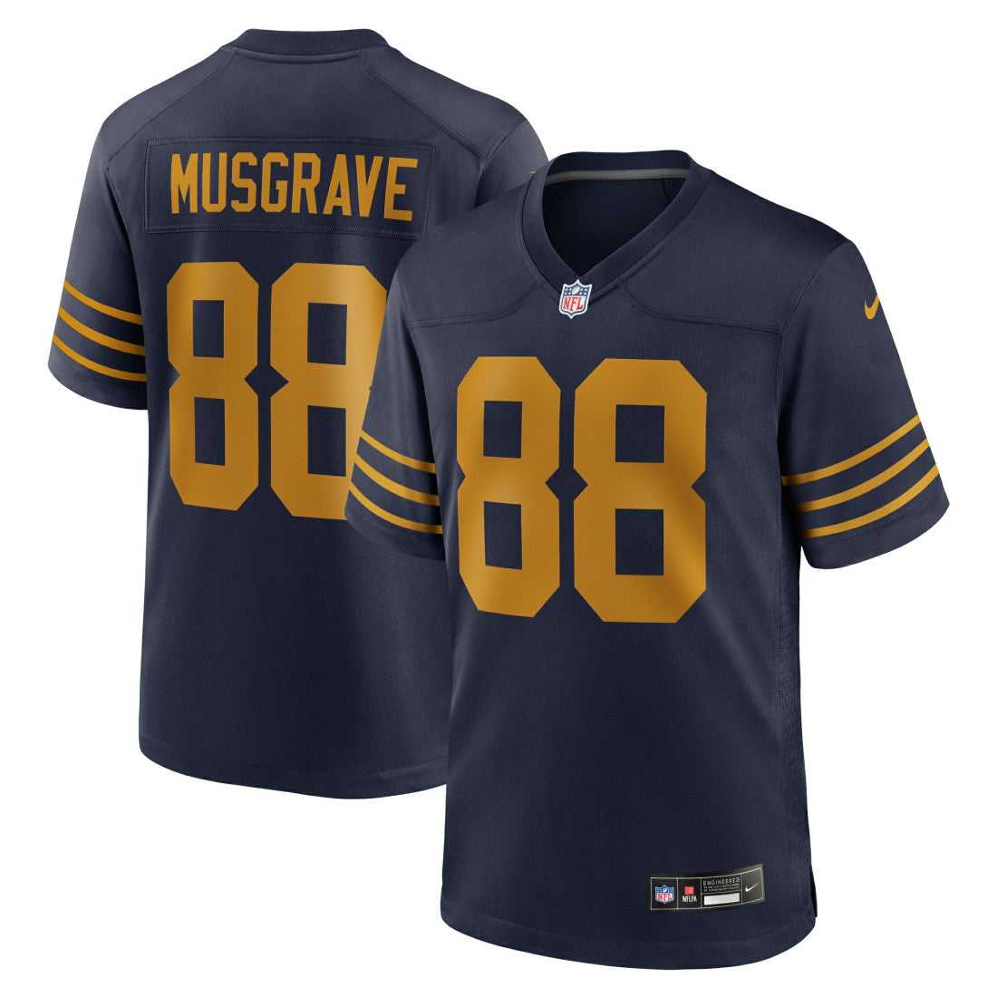 Luke Musgrave Green Bay Packers The 1923 Classic Game Jersey - Navy on sale