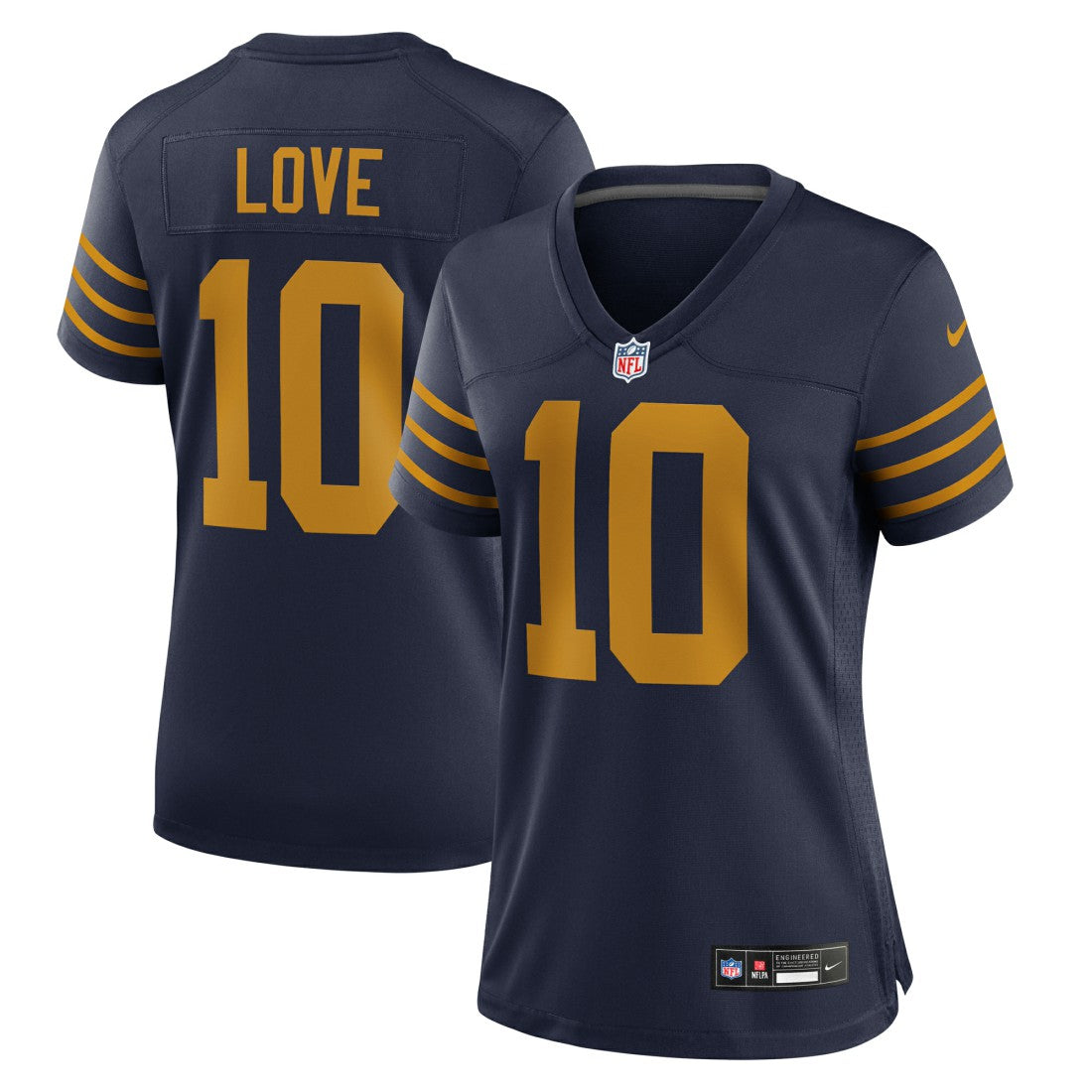 Jordan Love Green Bay Packers Women's The 1923 Classic Game Jersey - Navy online