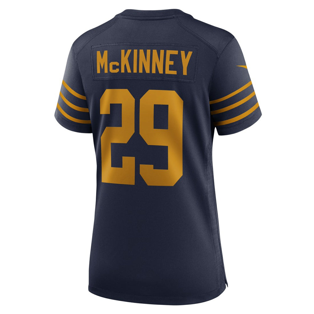 Xavier McKinney Green Bay Packers Women's The 1923 Classic Game Jersey - Navy outlet