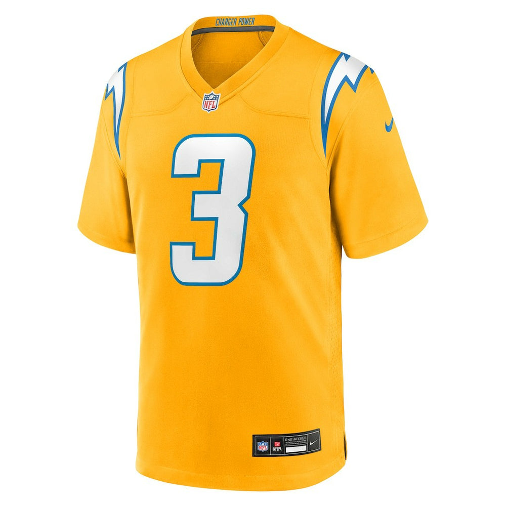 Derwin James Jr. Los Angeles Chargers Alternate Charger Power Game Player Jersey - Gold online