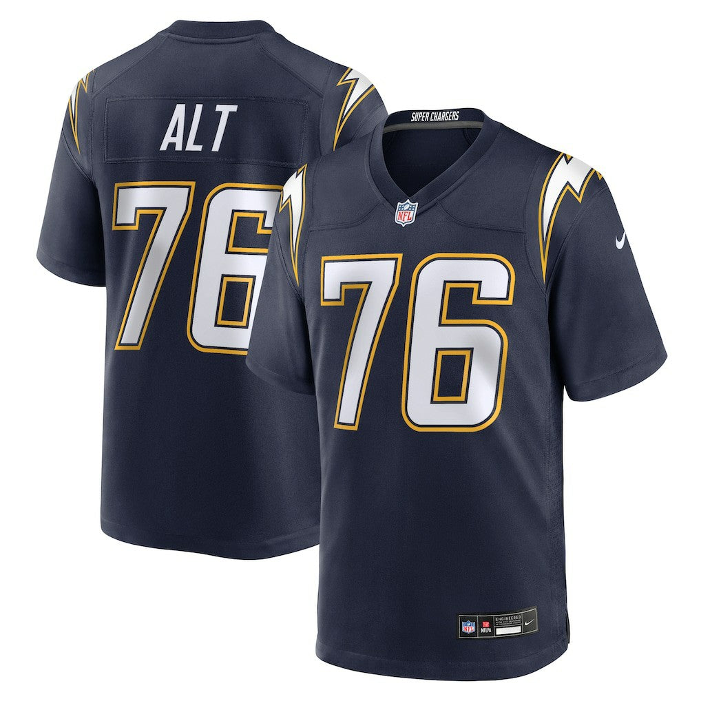 Joe Alt Los Angeles Chargers Alternate Super Chargers Game Player Jersey - Navy sale