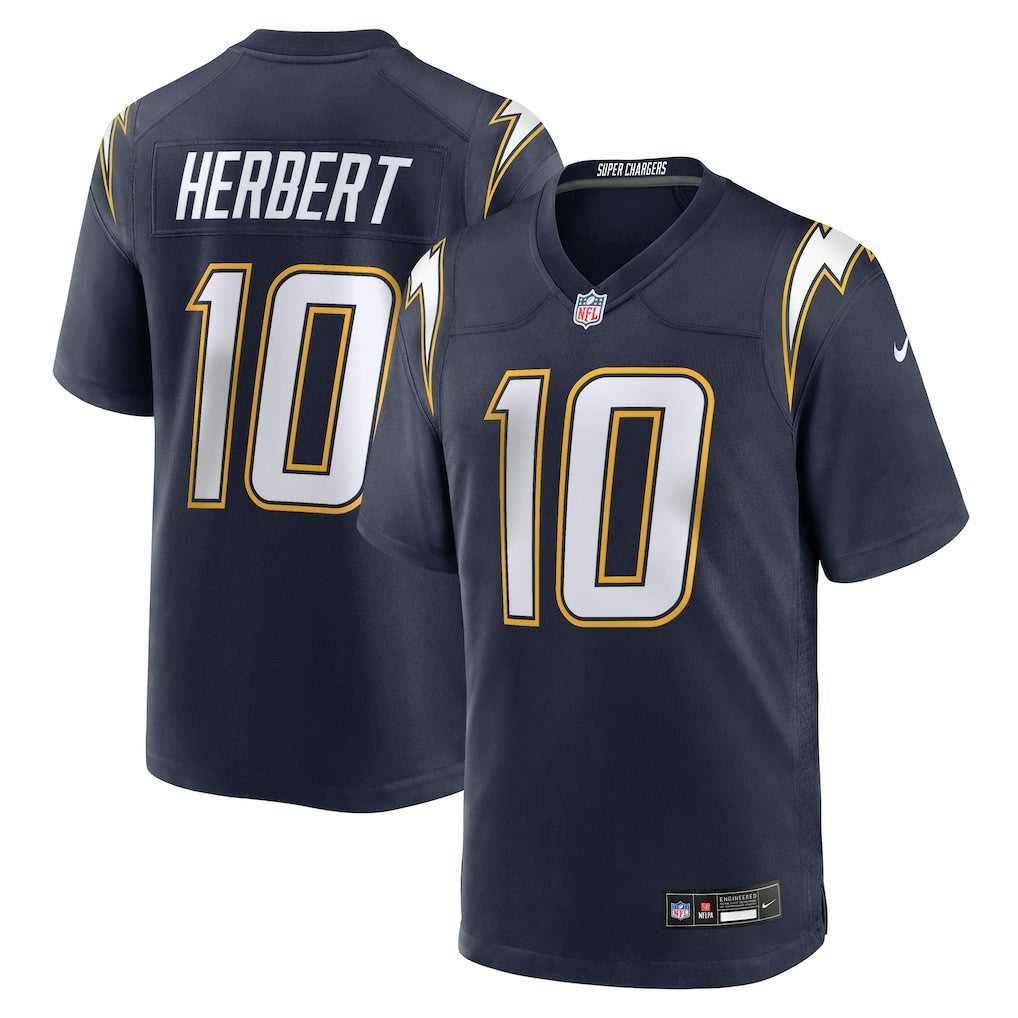 Justin Herbert Los Angeles Chargers Alternate Super Chargers Game Player Jersey - Navy for sale