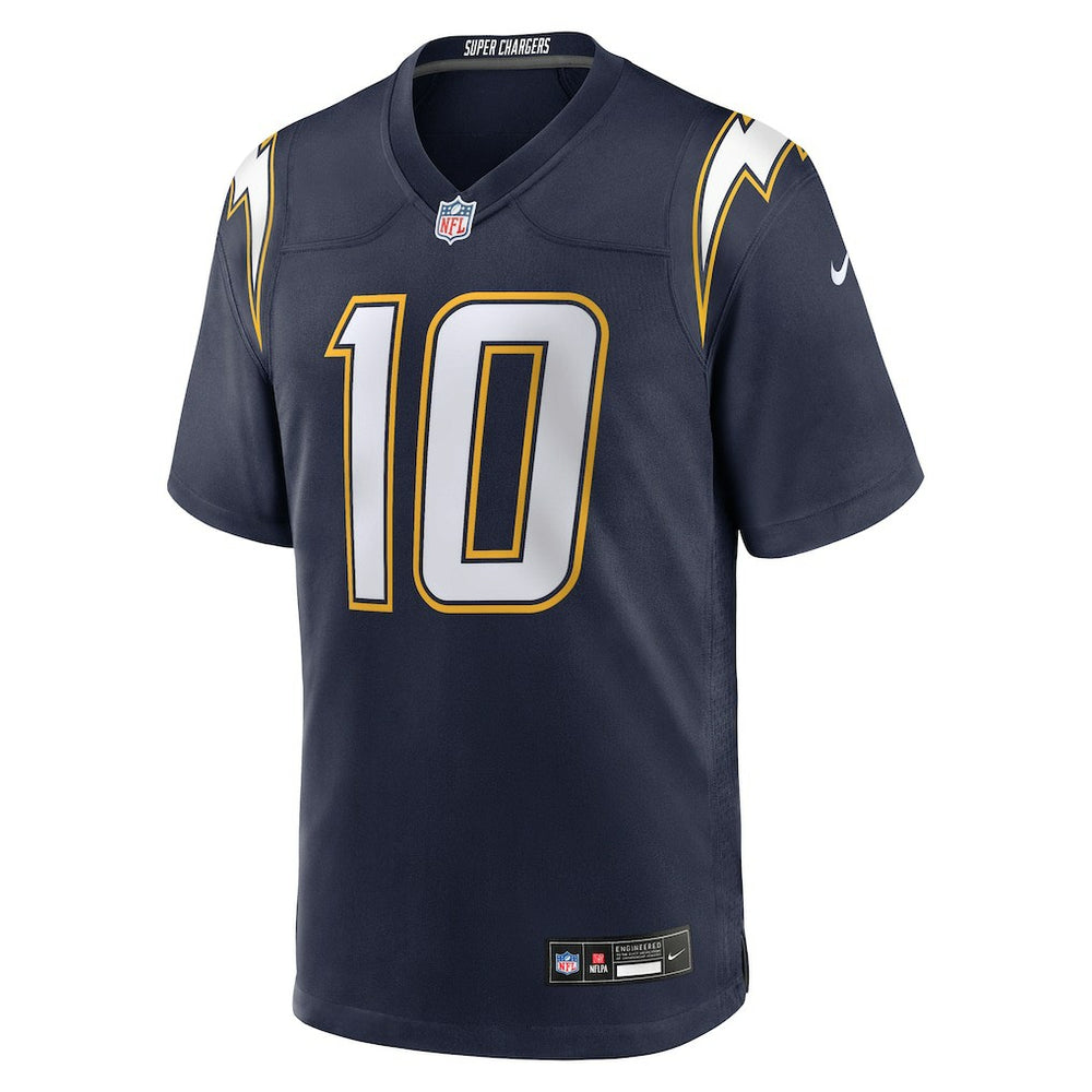 Justin Herbert Los Angeles Chargers Alternate Super Chargers Game Player Jersey - Navy for sale