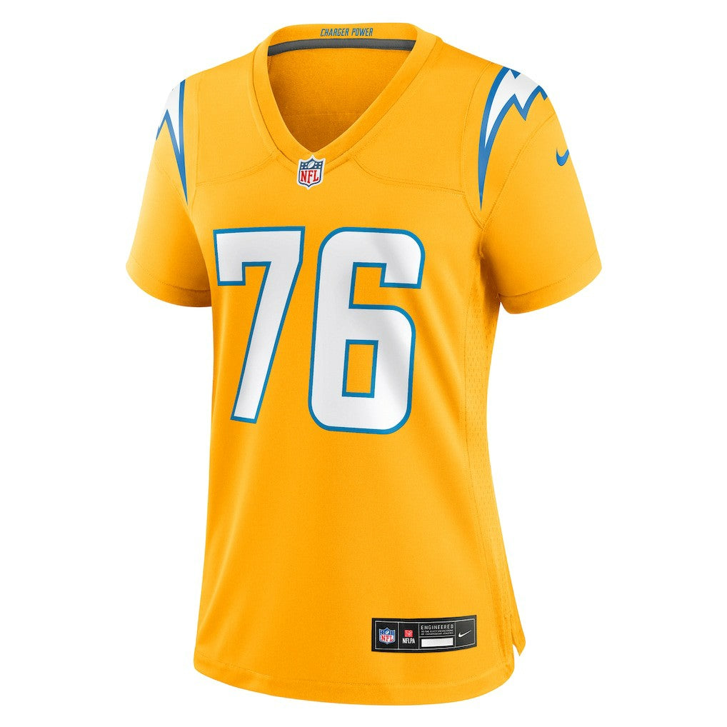 Joe Alt Los Angeles Chargers Women's Alternate Charger Power Game Jersey - Gold cheap